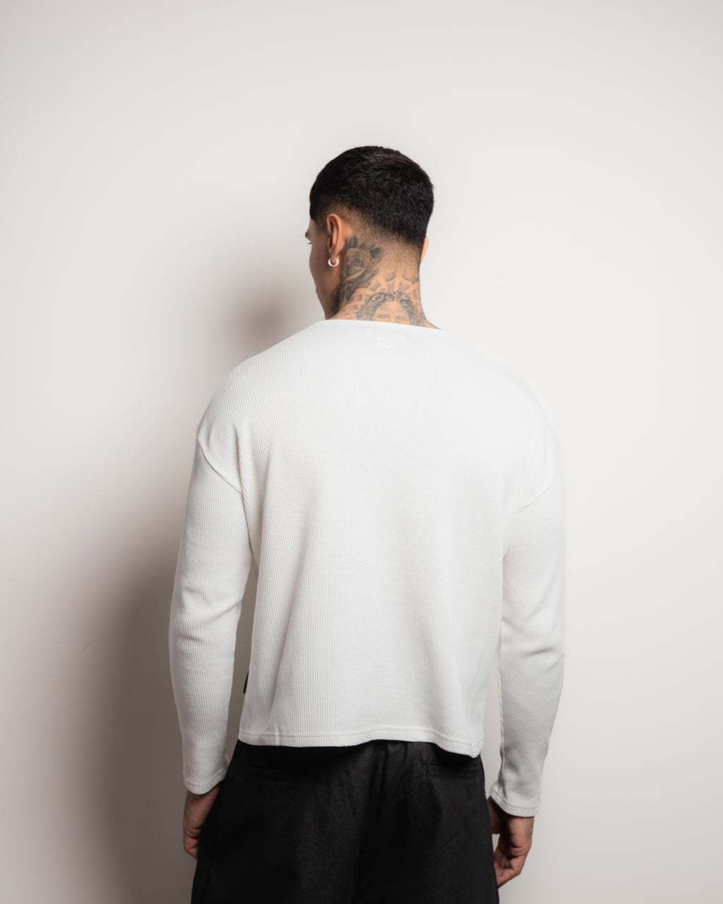 WAFFLE HENLEY BONE