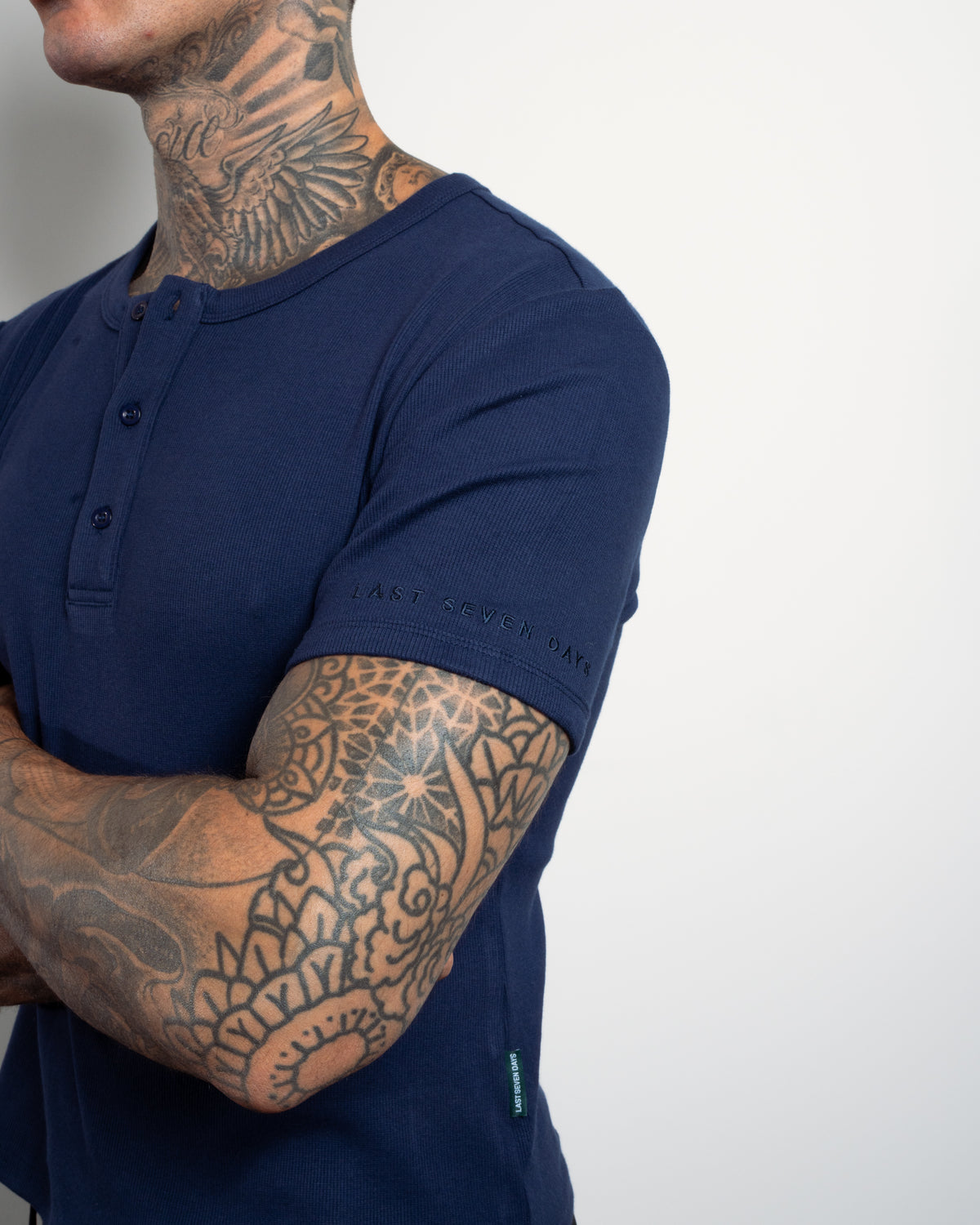 NAVY SS HENLEY