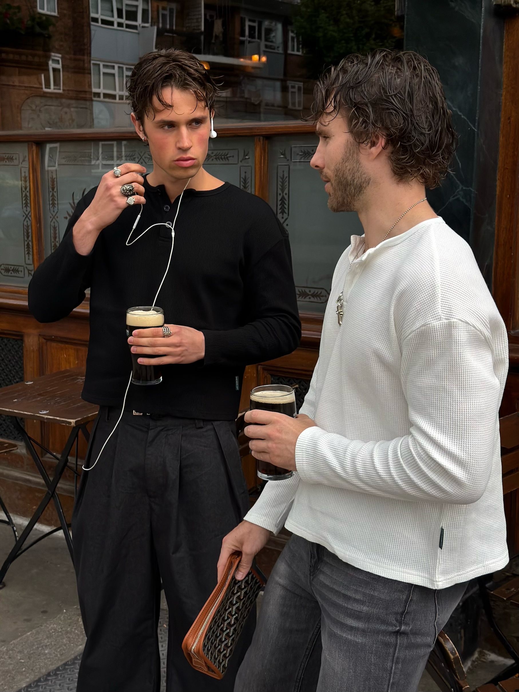 WAFFLE HENLEY NOIR