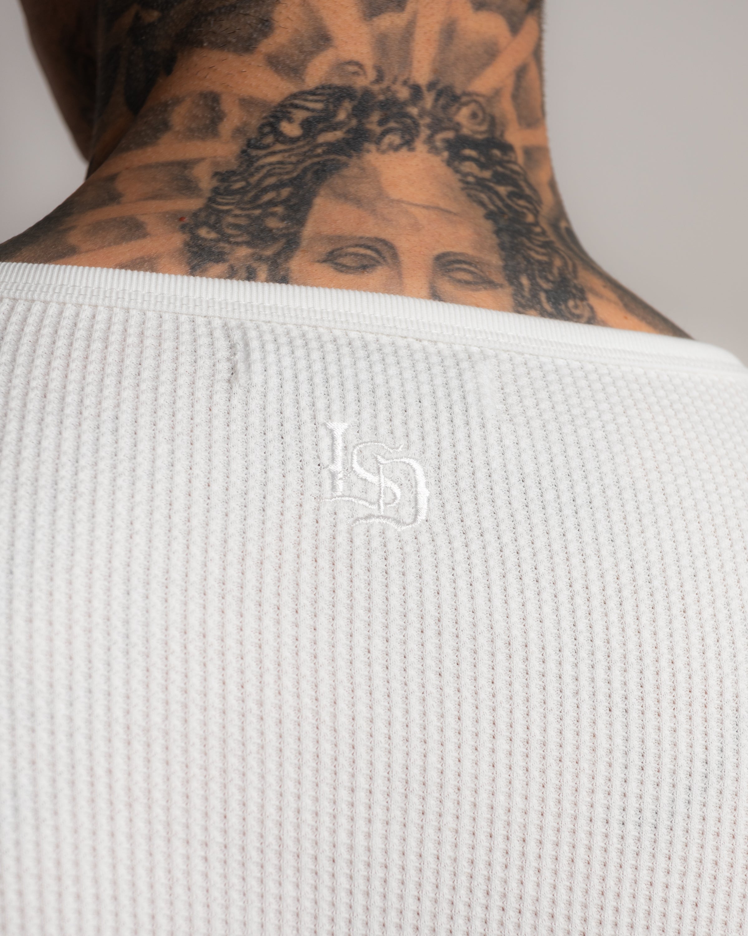 WAFFLE HENLEY BONE