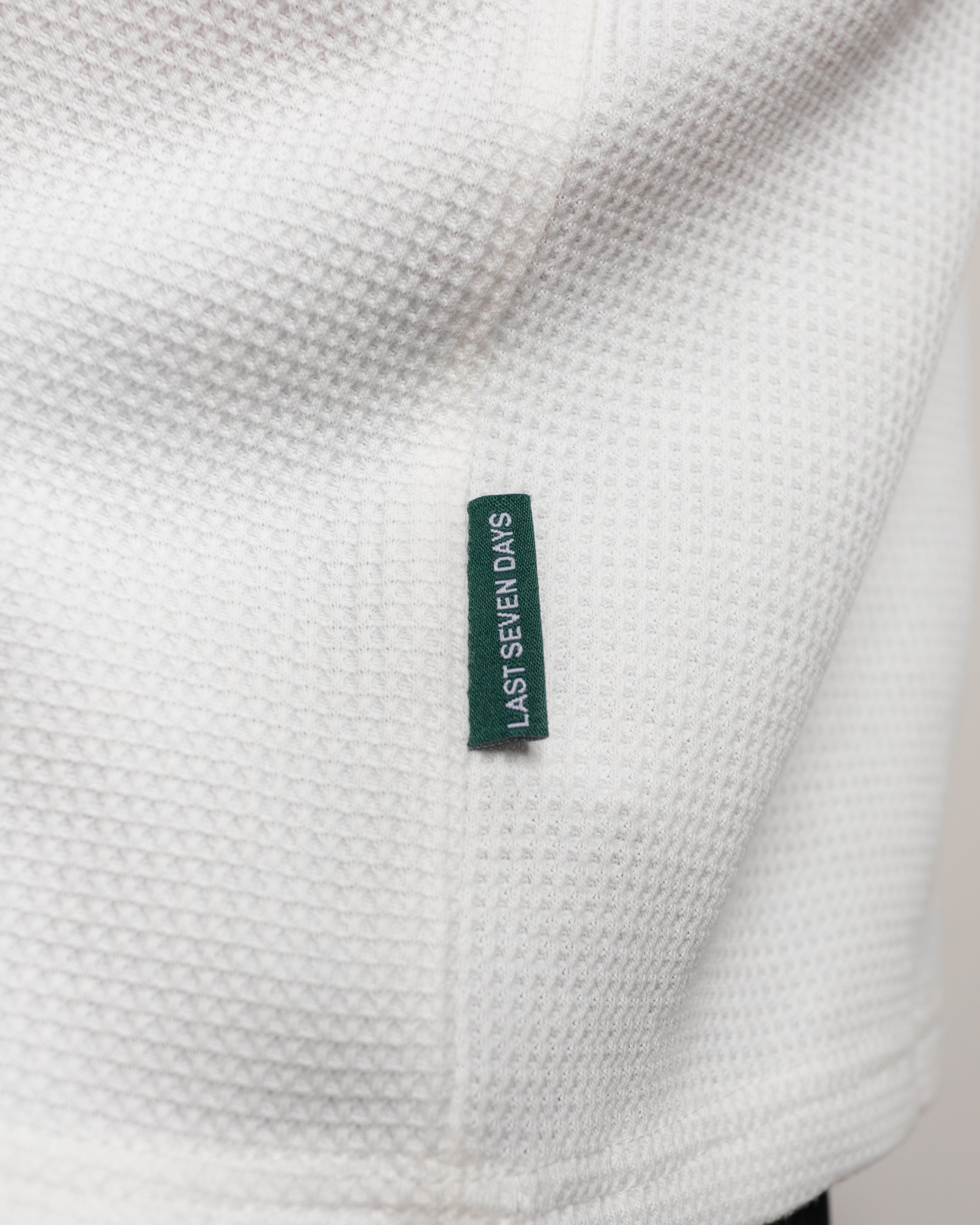 WAFFLE HENLEY BONE