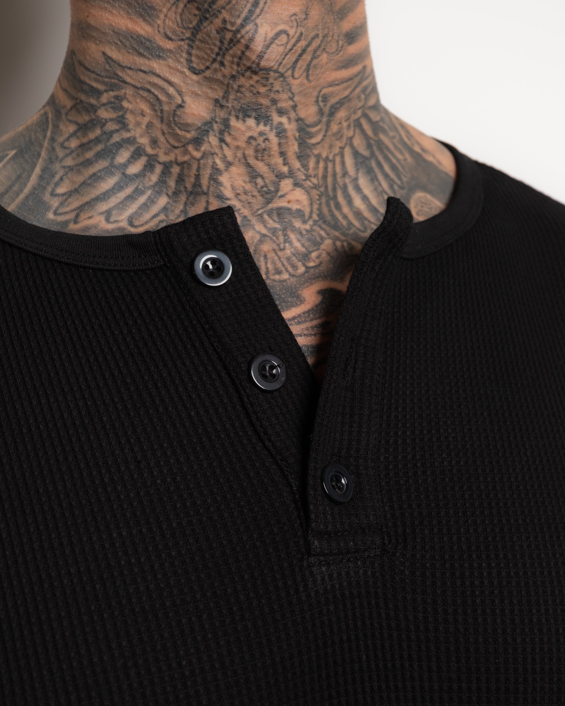 WAFFLE HENLEY NOIR