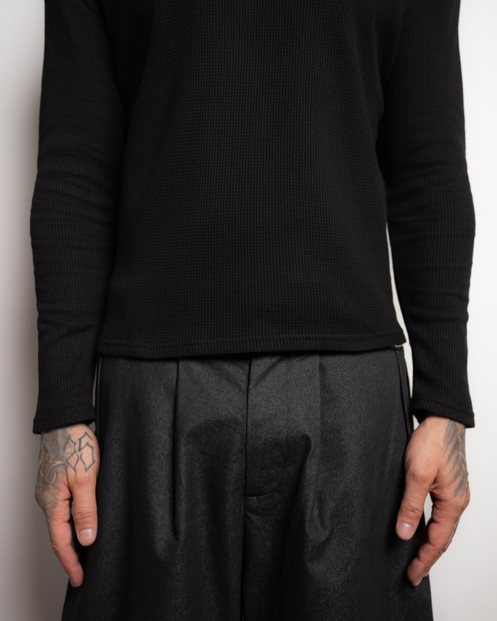 WAFFLE HENLEY NOIR