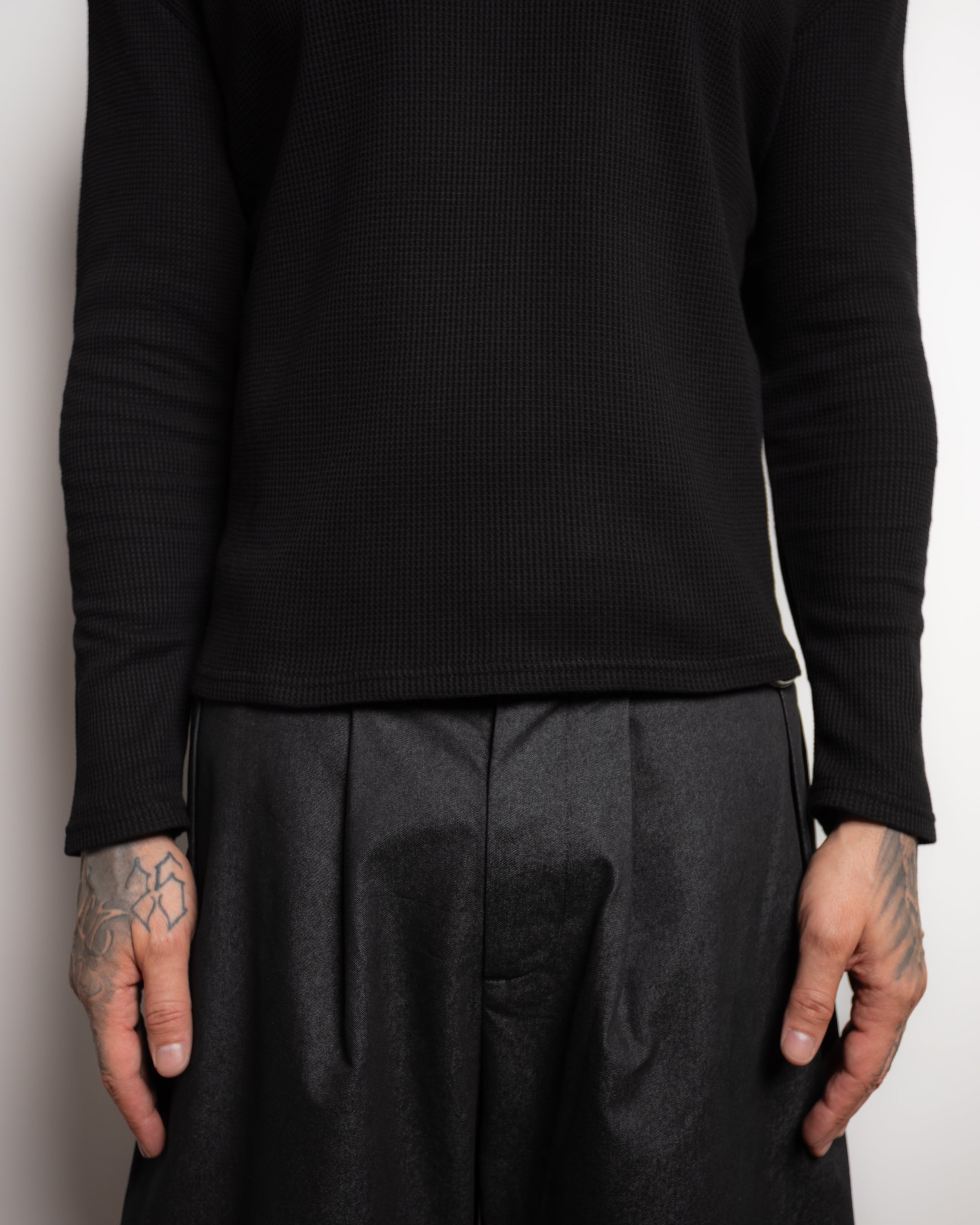 WAFFLE HENLEY NOIR